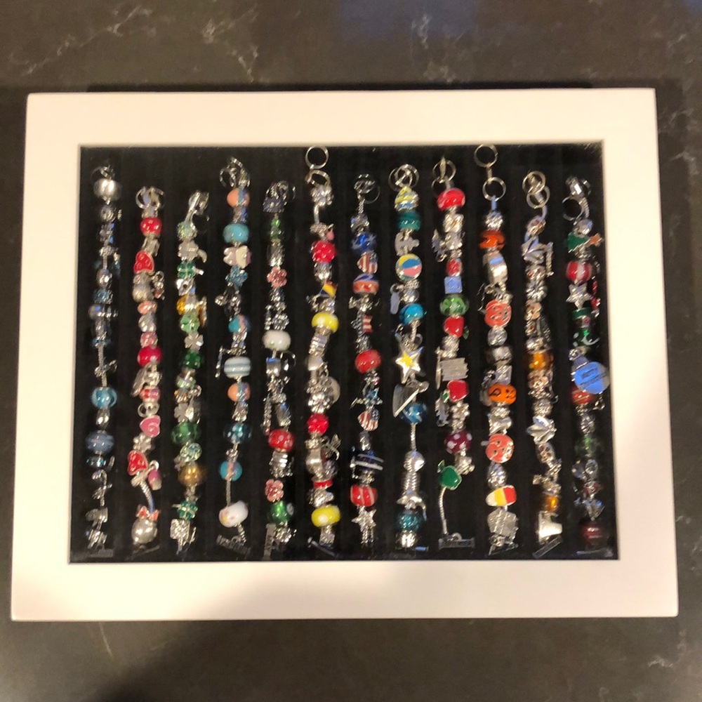 Set of January through December bracelets.